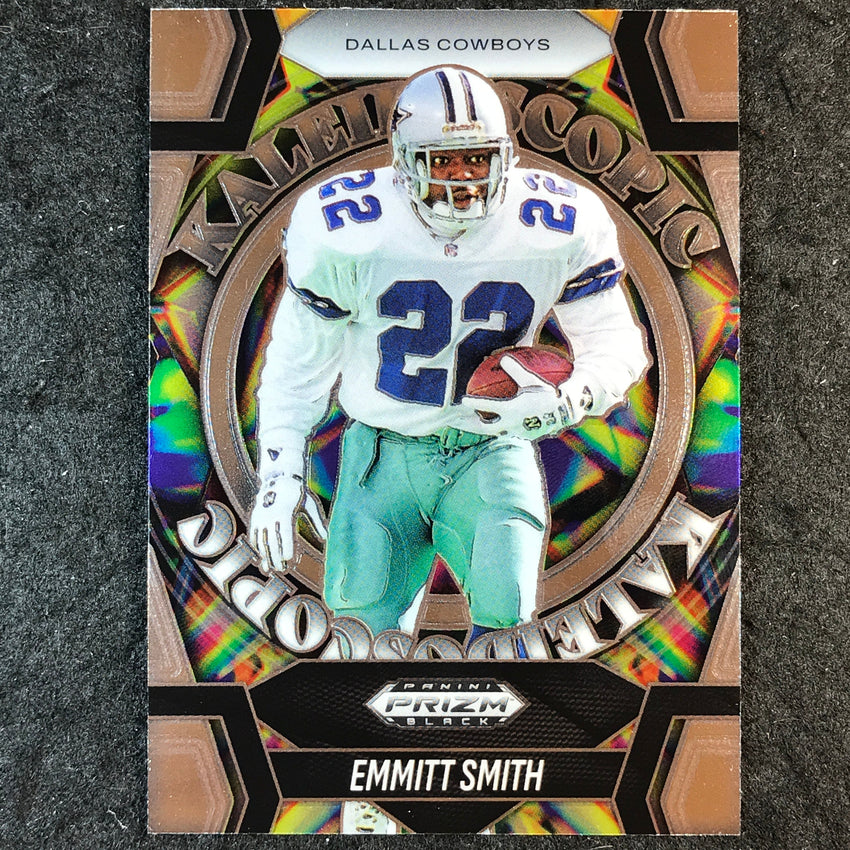 2025 Prizm Black Football EMMITT SMITH Kaleidoscopic Base #7