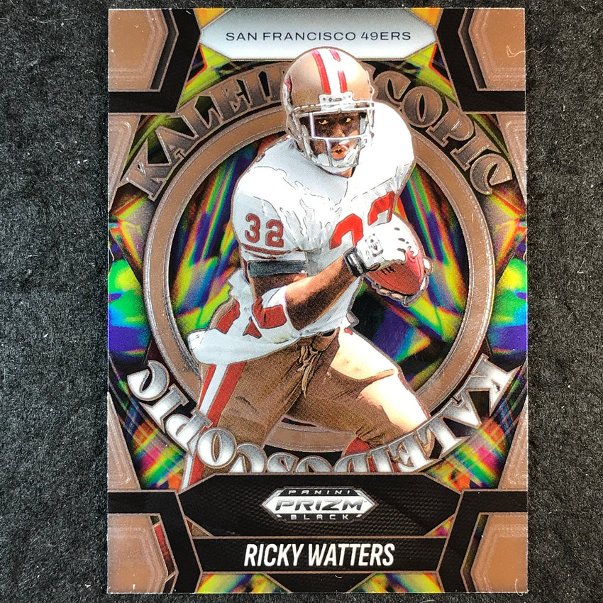 2025 Prizm Black Football RICKY WATTERS Kaleidoscopic Base #16