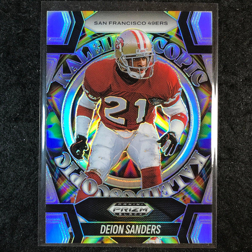2025 Prizm Black Football DEION SANDERS Kaleidoscopic Silver #2