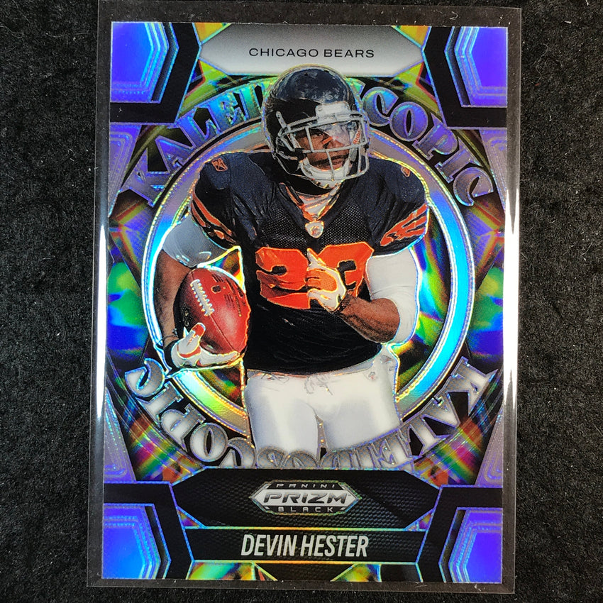 2025 Prizm Black Football DEVIN HESTER Kaleidoscopic Silver #3