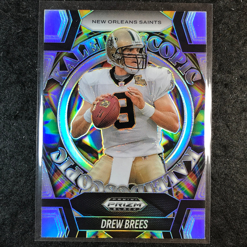2025 Prizm Black Football DREW BREES Kaleidoscopic Silver #4