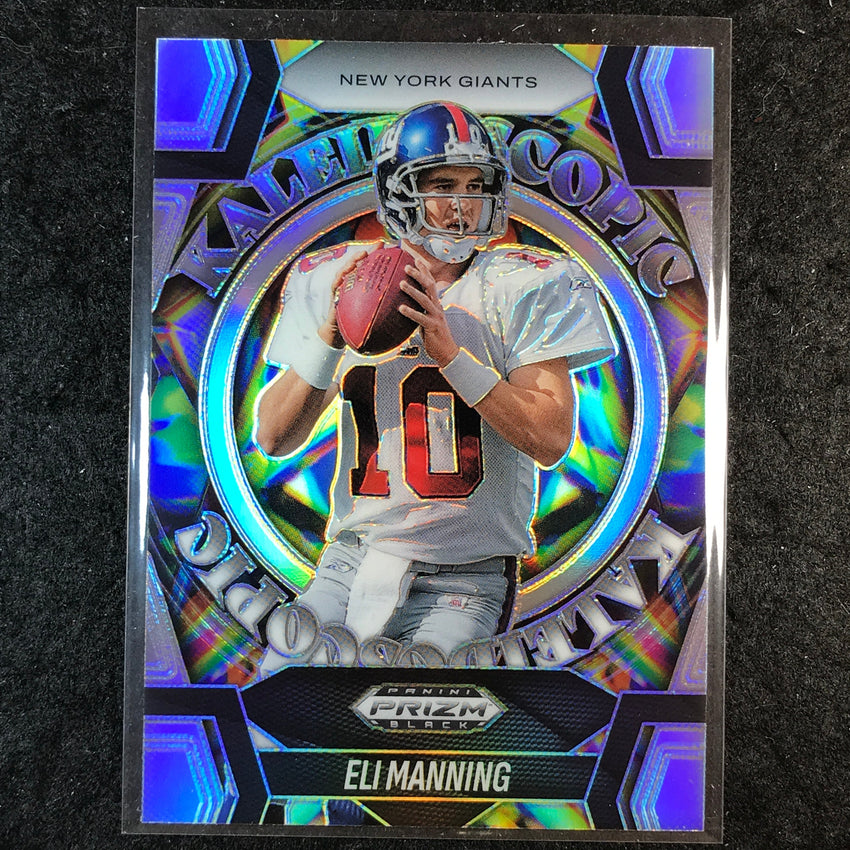 2025 Prizm Black Football ELI MANNING Kaleidoscopic Silver #6