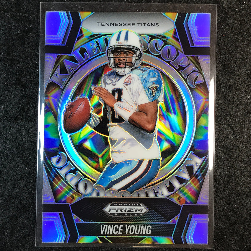 2025 Prizm Black Football VINCE YOUNG Kaleidoscopic Silver #24