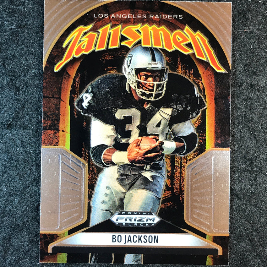 2025 Prizm Black Football BO JACKSON Talismen Base #5