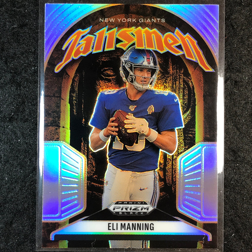 2025 Prizm Black Football ELI MANNING Talismen Silver #3