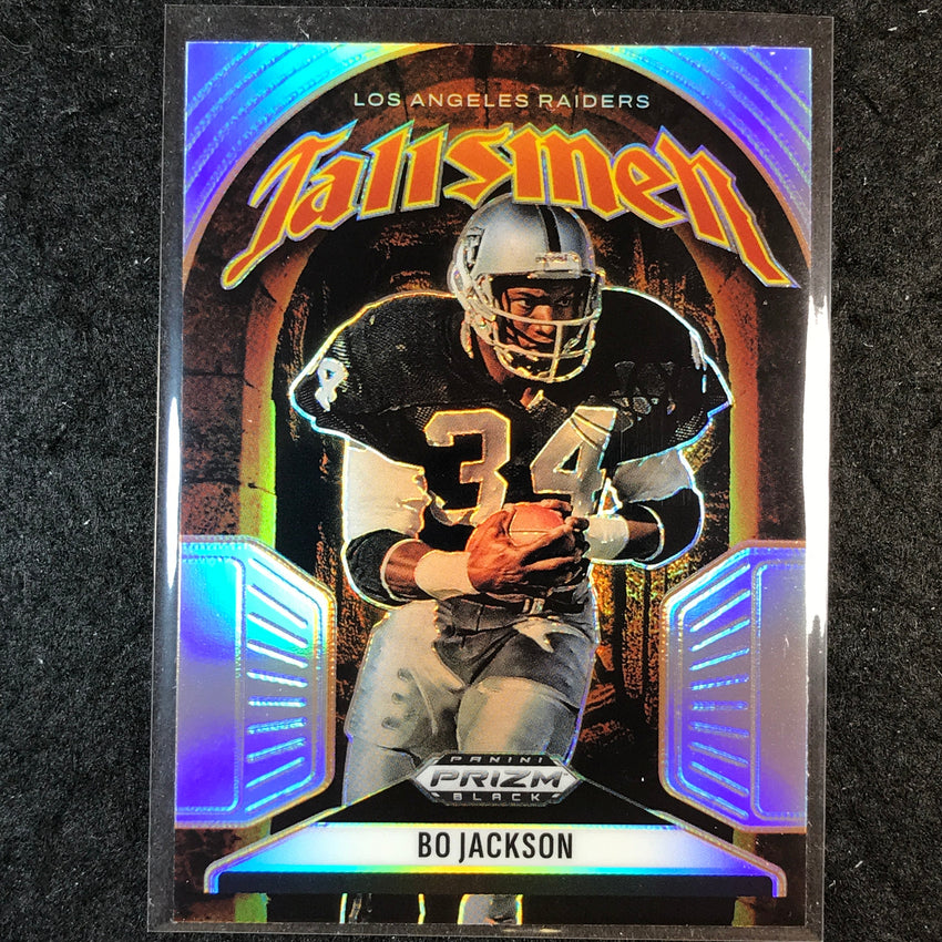2025 Prizm Black Football BO JACKSON Talismen Silver #5