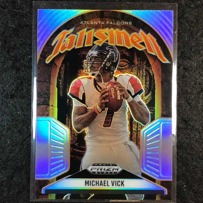 2025 Prizm Black Football MICHAEL VICK Talismen Silver #8