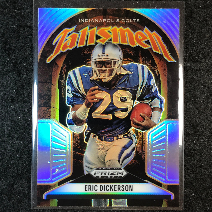 2025 Prizm Black Football ERIC DICKERSON Talismen Silver #11