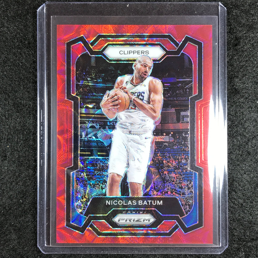2023-24 Prizm NICOLAS BATUM Choice Red 11/88 #262