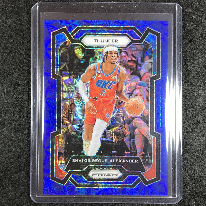 2023-24 Prizm SHAI GILGEOUS-ALEXANDER Choice Blue 18/49 No. 85