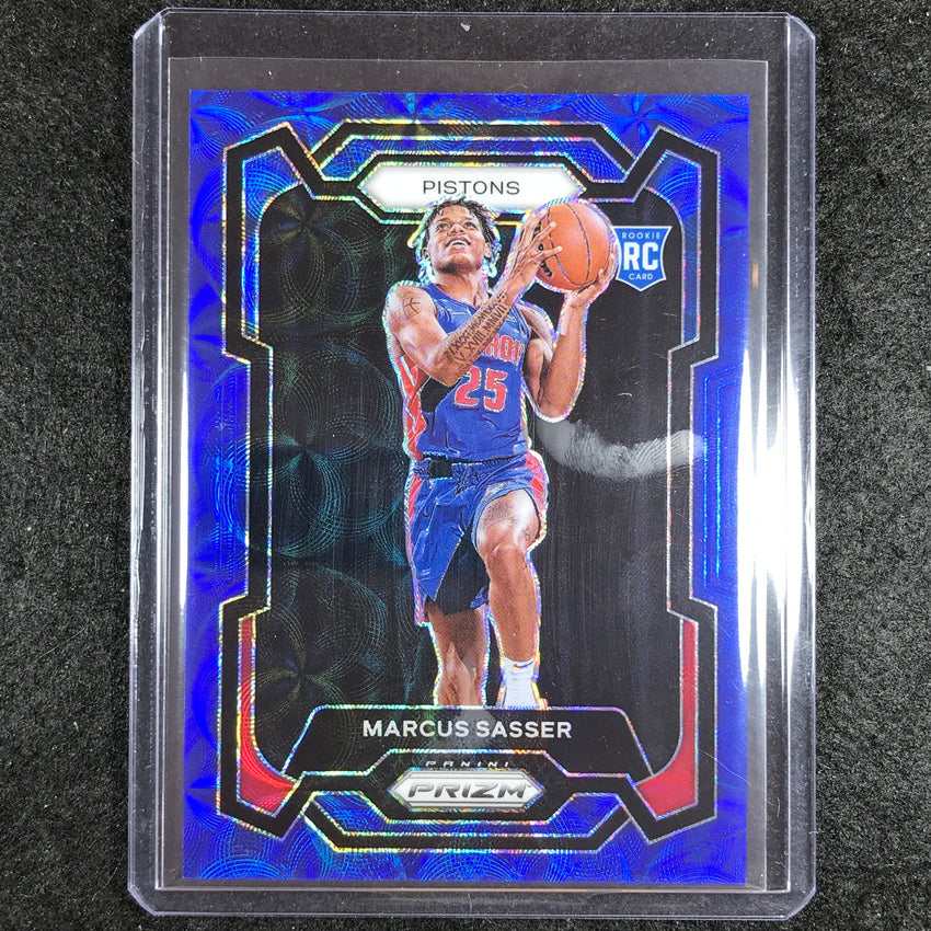 2023-24 Prizm MARCUS SASSER Rookie Choice Blue 30/49 No. 174