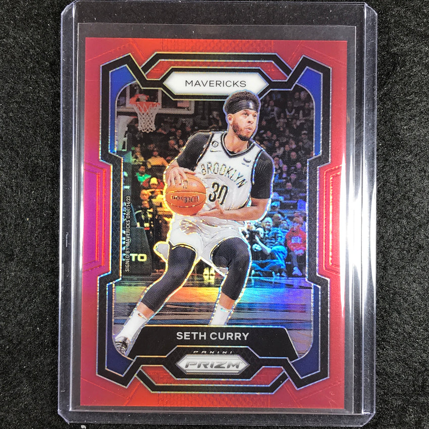 2023-24 Prizm SETH CURRY Base Red 78/299 #219