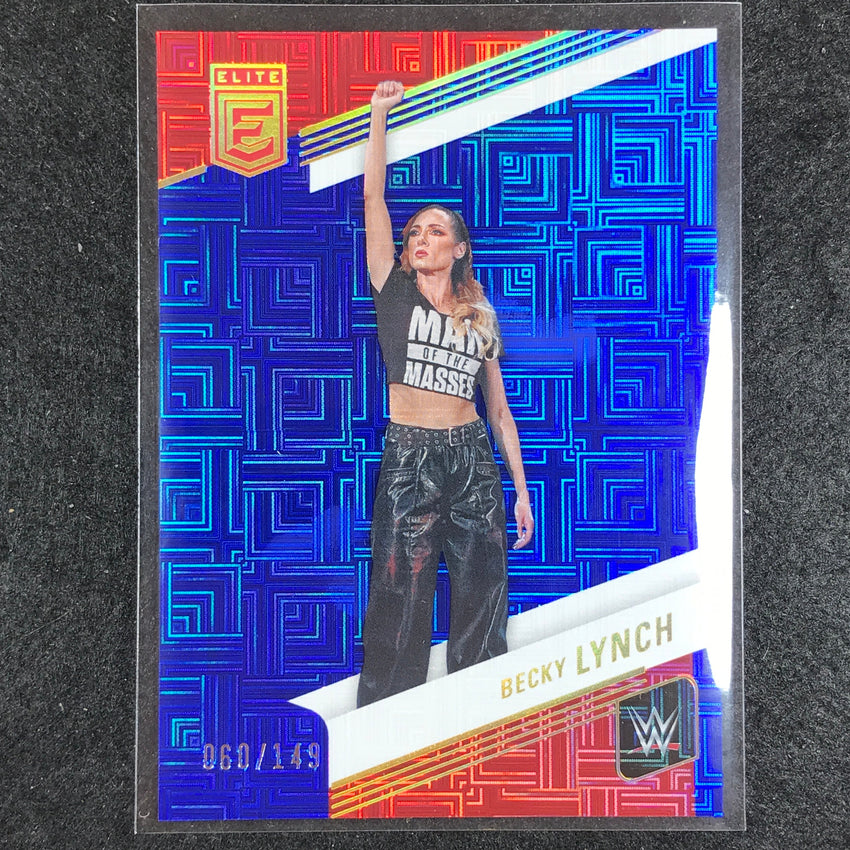 2023 Donruss Elite WWE BECKY LYNCH Base Blue 60/149 #16