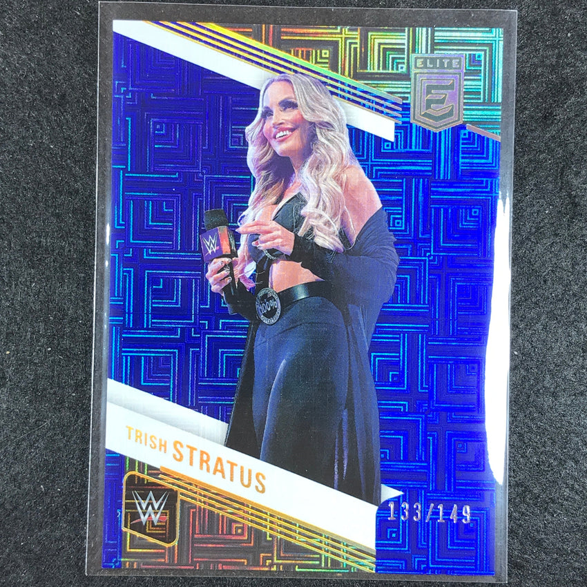 2023 Donruss Elite WWE TRISH STRATUS Legends Base Blue 133/149 No. 143