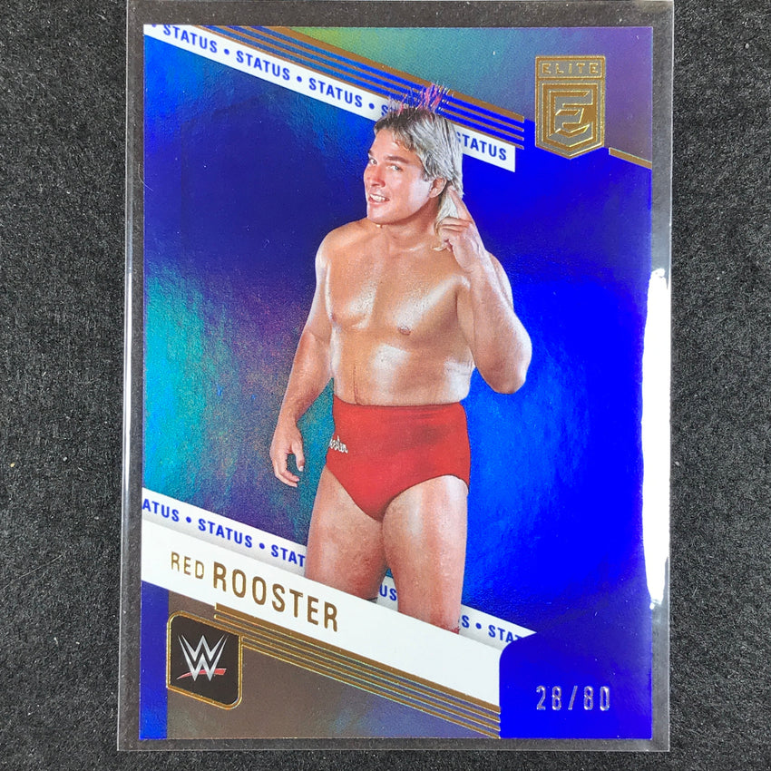 2023 Donruss Elite WWE RED ROOSTER Legends Base Status 28/80 #132