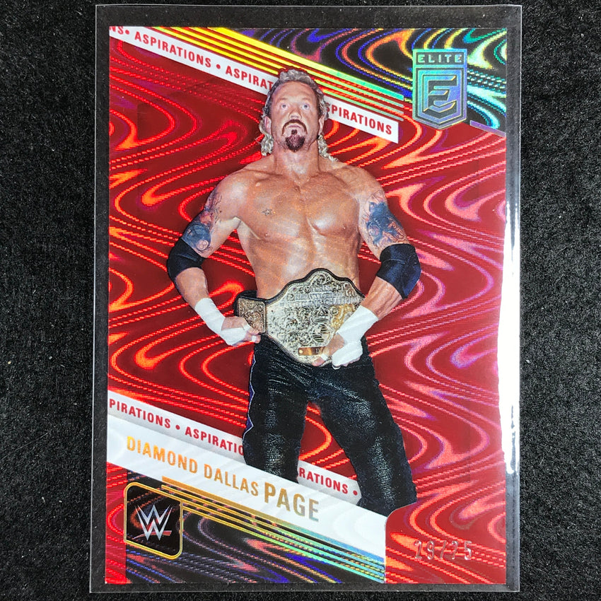 2023 Donruss Elite WWE DIAMOND DALLAS PAGE Legends Base Aspirations Swirl 29/75