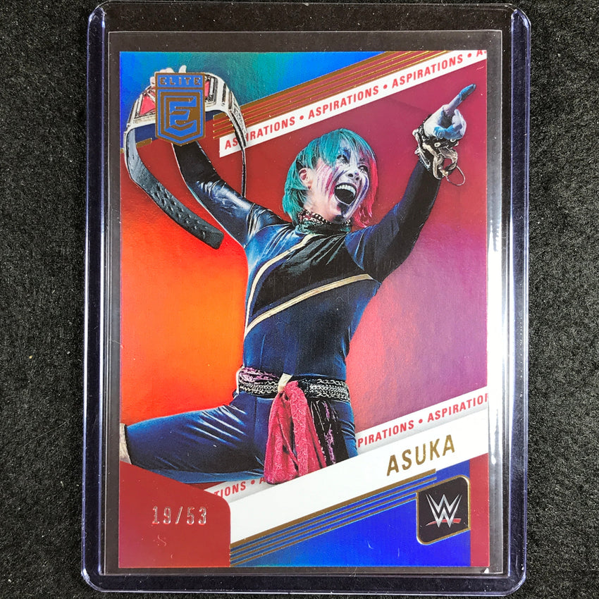 2023 Donruss Elite WWE ASUKA Base Aspirations 19/53 No. 28