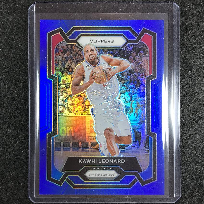 2023-24 Prizm KAWHI LEONARD Base Blue 18/199 #4