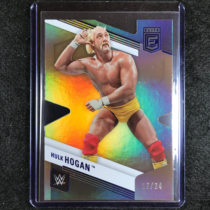 2023 Donruss Elite WWE HULK HOGAN Legends Base Aspirations Die-Cut 17/24