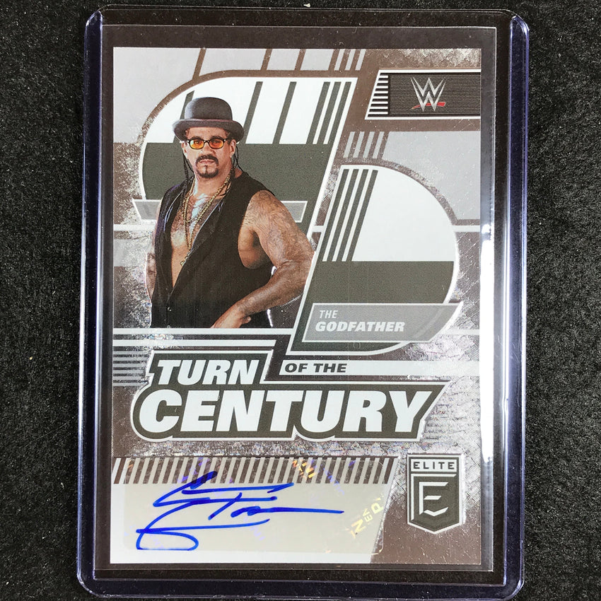 2023 Donruss Elite WWE THE GODFATHER Turn of the Century Auto No. GFT
