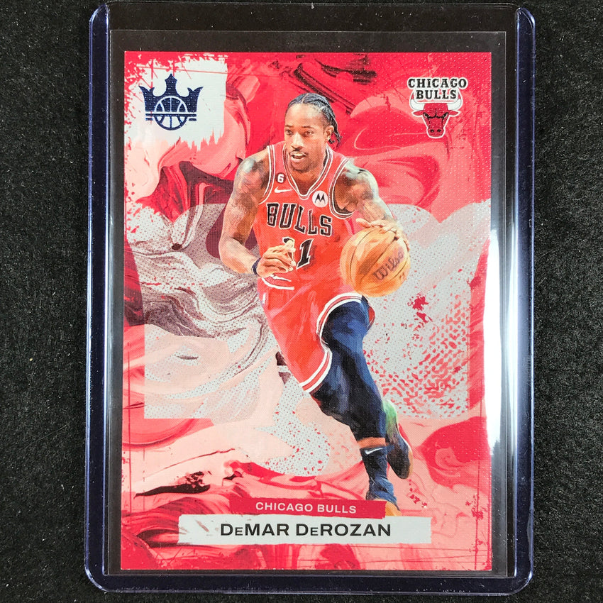 2023-24 Court Kings DEMAR DEROZAN Base Amethyst 68/99 #30