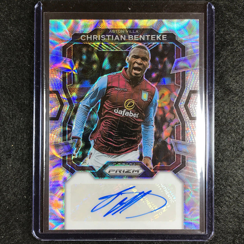 2023-24 Prizm EPL CHRISTIAN BENTEKE Signatures Choice Auto #CB