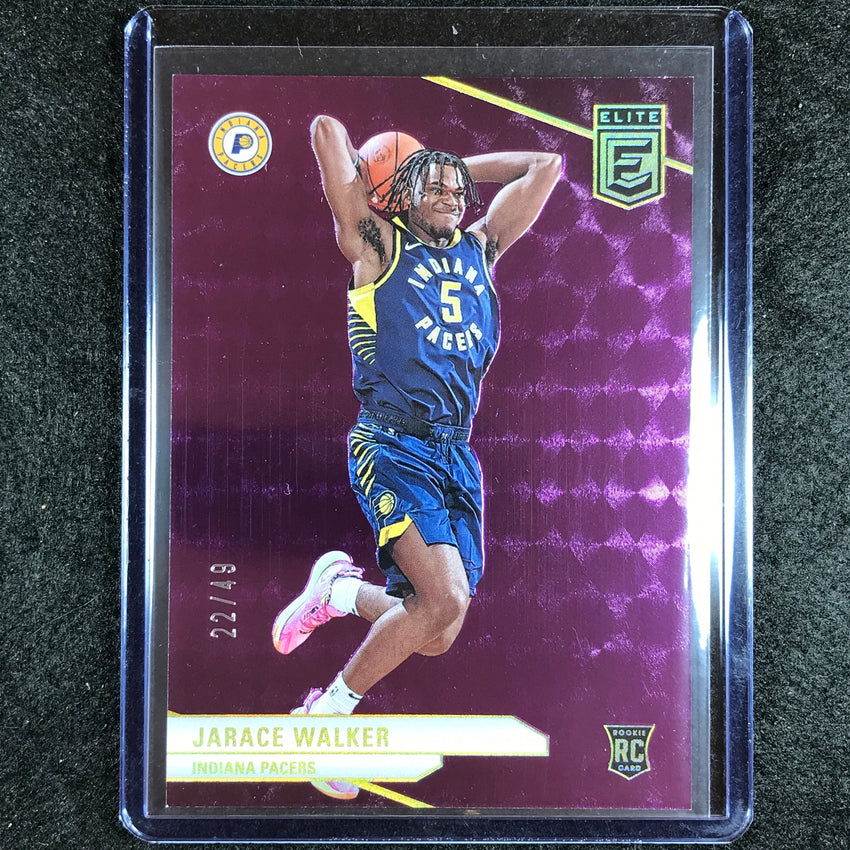 2023-24 Donruss Elite JARACE WALKER Rookie Base Purple 22/49 #212
