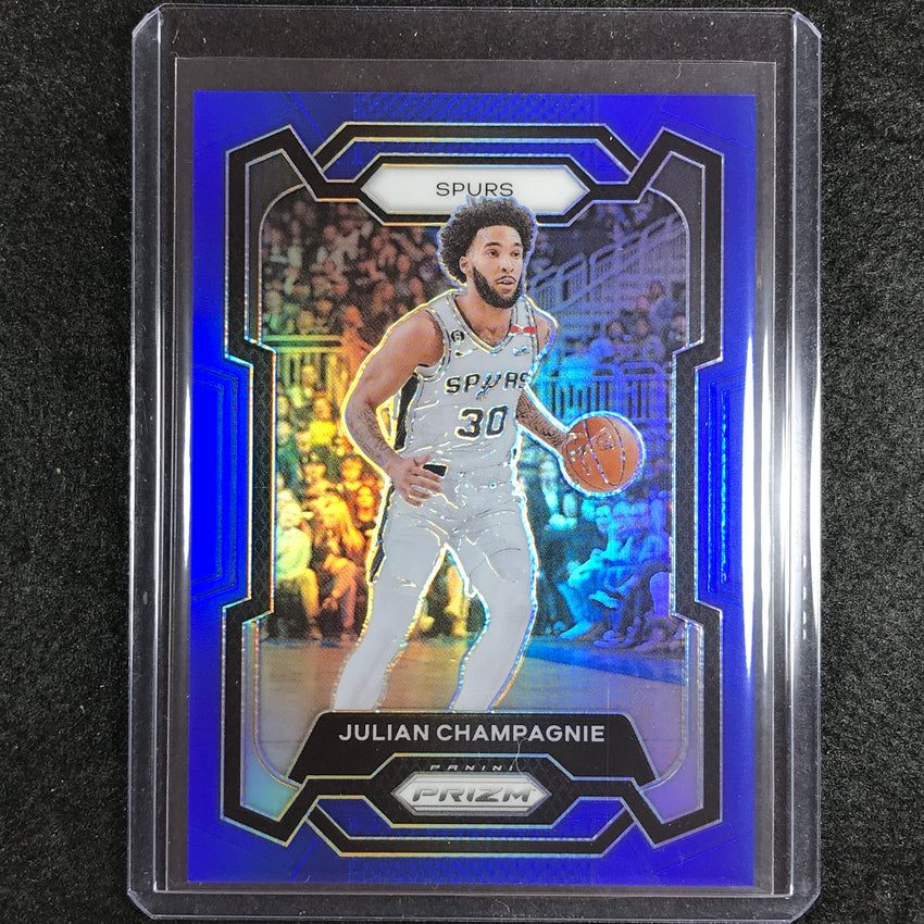 2023-24 Prizm JULIAN CHAMPAGNIE Base Blue 165/199 #124