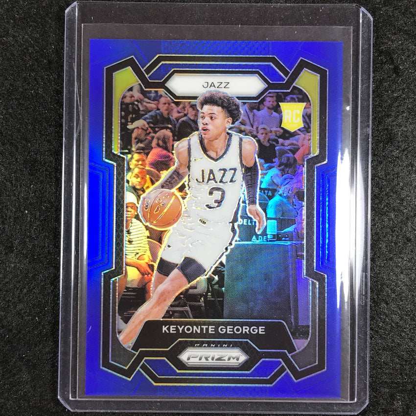 2023-24 Prizm KEYONTE GEORGE Rookie Base Blue 52/199 No. 127