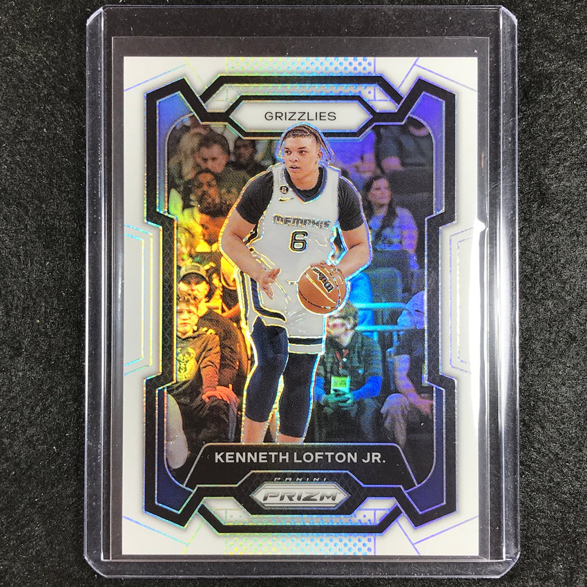 2023-24 Prizm KENNETH LOFTON JR. Base White 123/175 #79