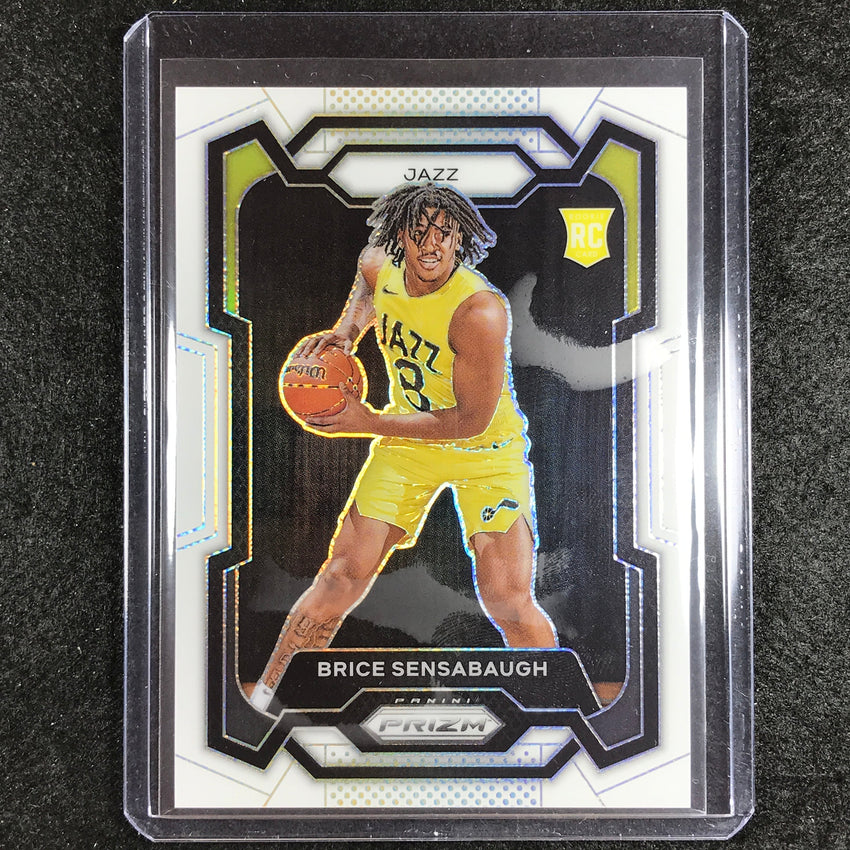 2023-24 Prizm BRICE SENSABAUGH Rookie Base White 17/175 No. 177