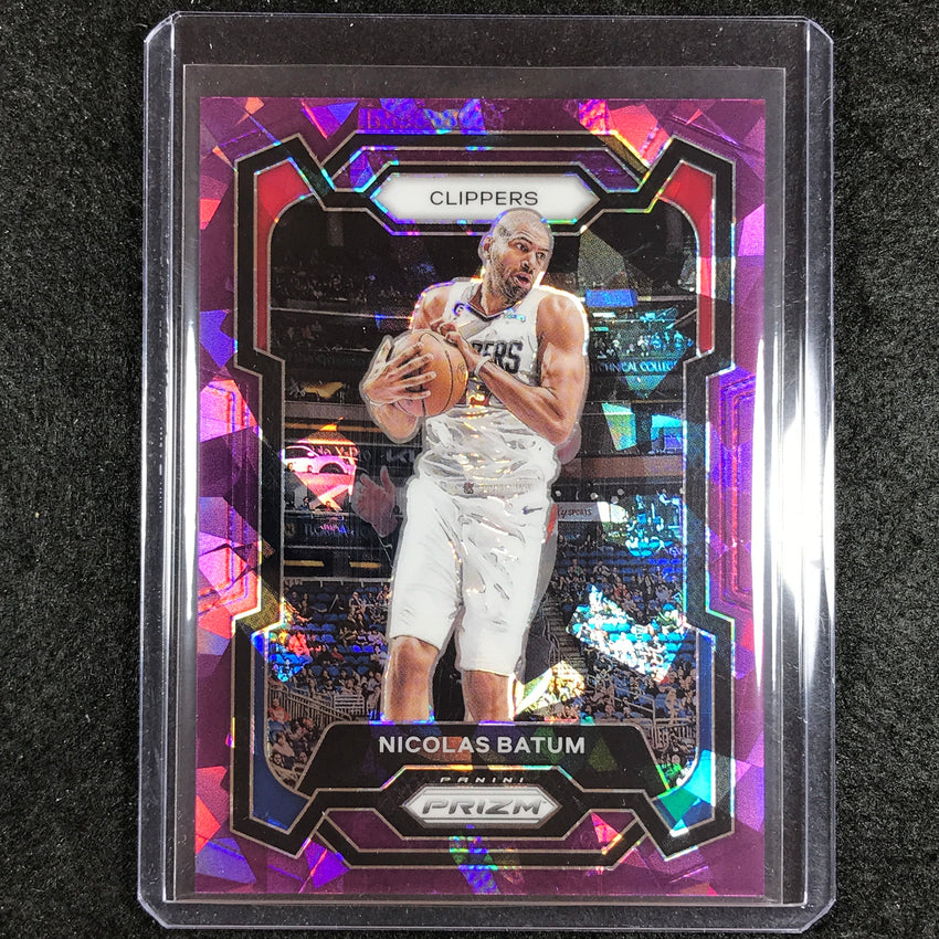 2023-24 Prizm NICOLAS BATUM Base Purple Ice 19/149 #262