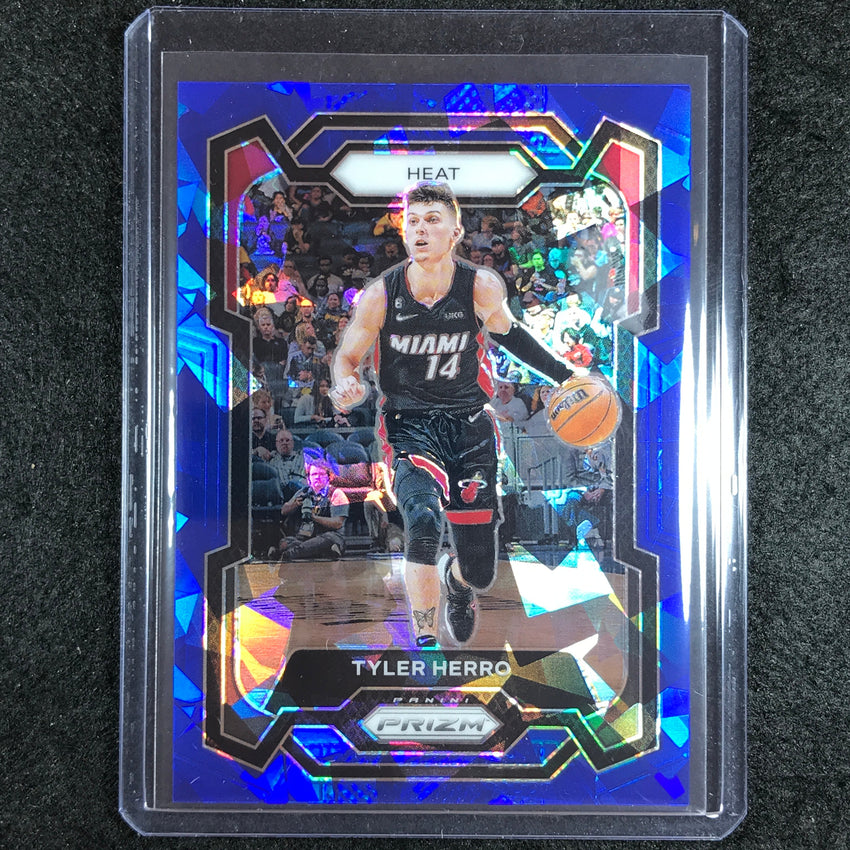 2023-24 Prizm TYLER HERRO Base Blue Ice 2/125 #32