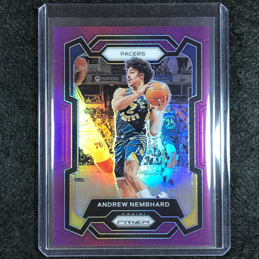 2023-24 Prizm ANDREW NEMBHARD Base Purple 14/99 #211