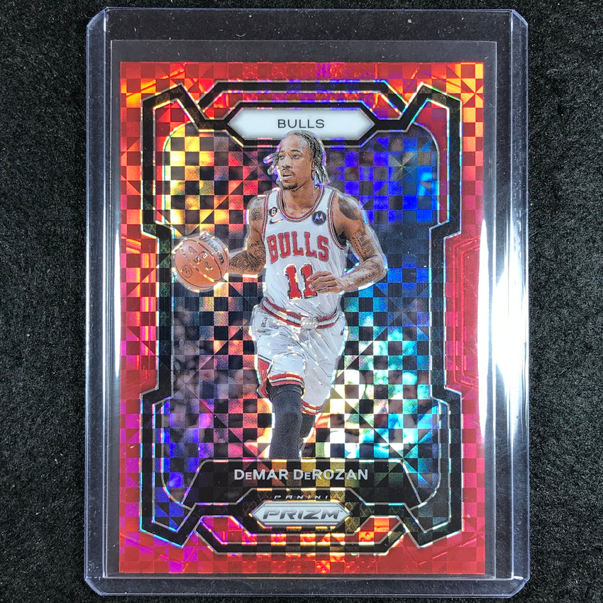 2023-24 Prizm DEMAR DEROZAN Base Red Power 54/75 #36