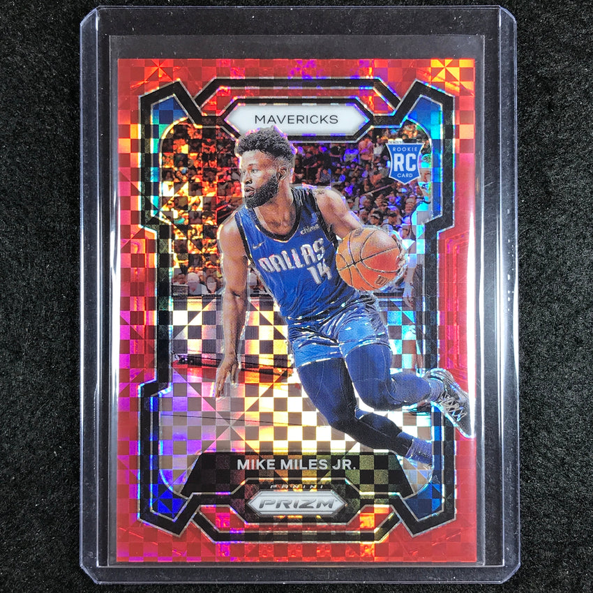 2023-24 Prizm MIKE MILES JR. Rookie Base Red Power 22/75 #295