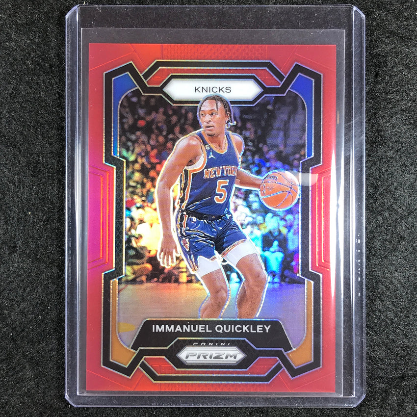 2023-24 Prizm IMMANUEL QUICKLEY Base Red 269/299 #33