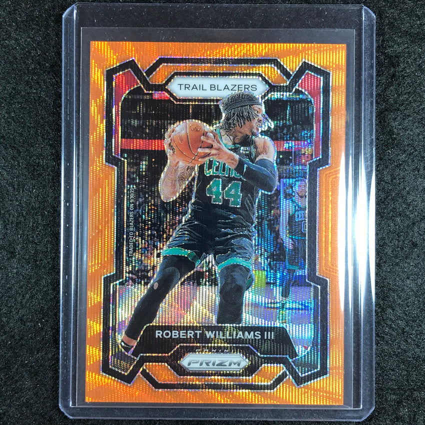 2023-24 Prizm ROBERT WILLIAMS III Base Orange Wave 40/60 #209