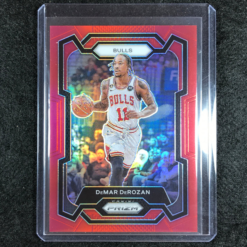 2023-24 Prizm DEMAR DEROZAN Base Red 50/299 #36