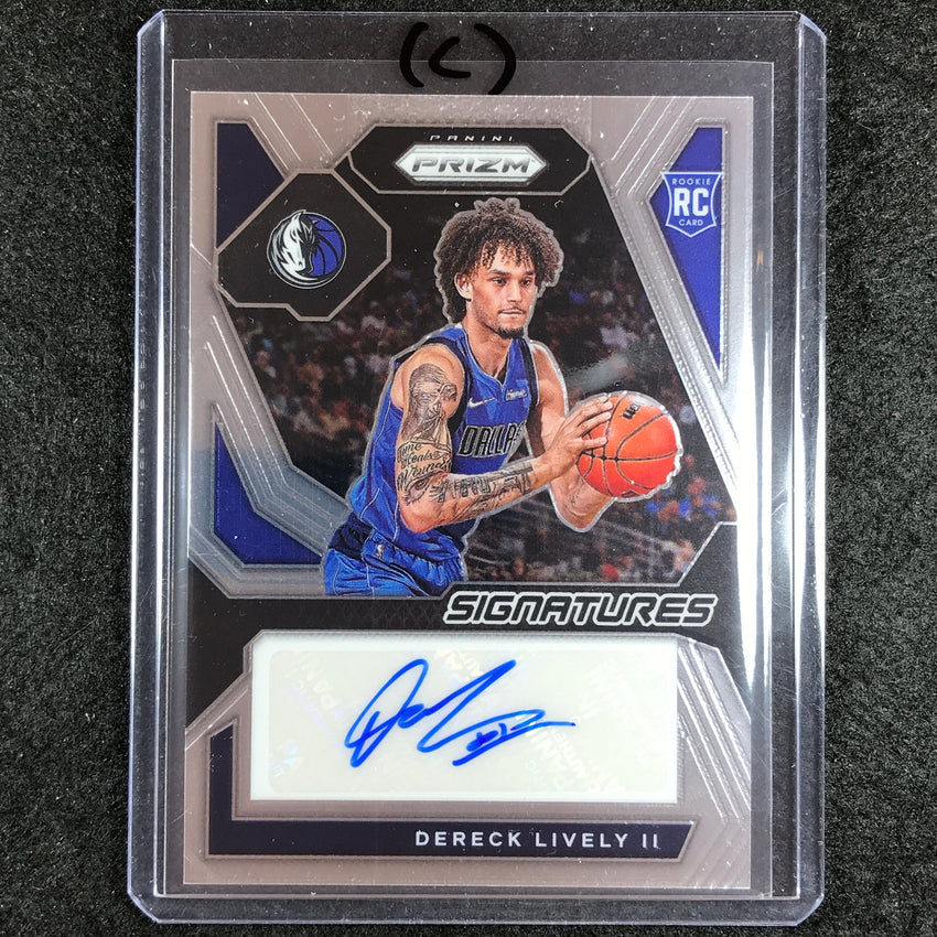 2023-24 Prizm DERECK LIVELY II Rookie Signatures Auto Base No. DLI (C)