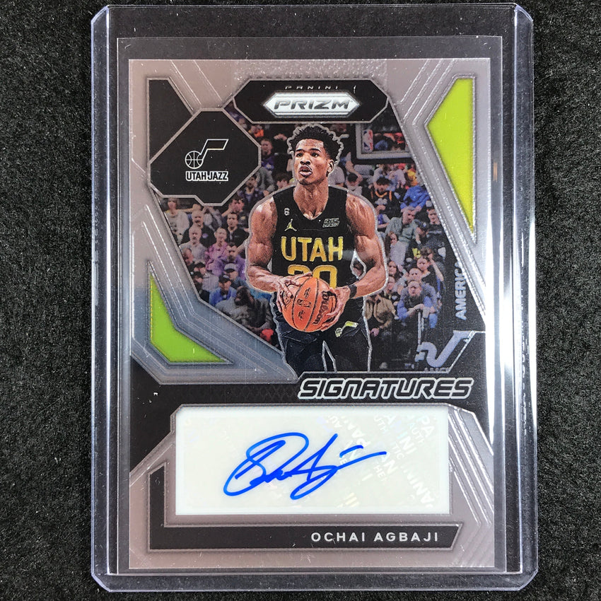 2023-24 Prizm OCHAI AGBAJI Signatures Auto Base #OCA
