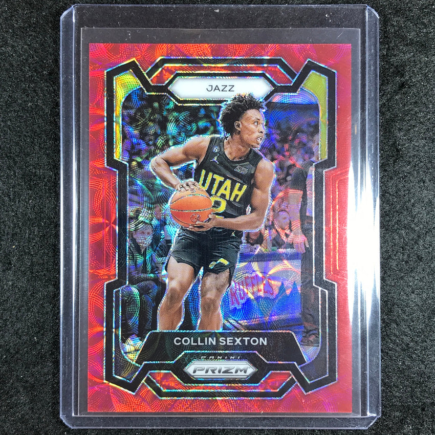 2023-24 Prizm COLLIN SEXTON Choice Red 71/88 #13