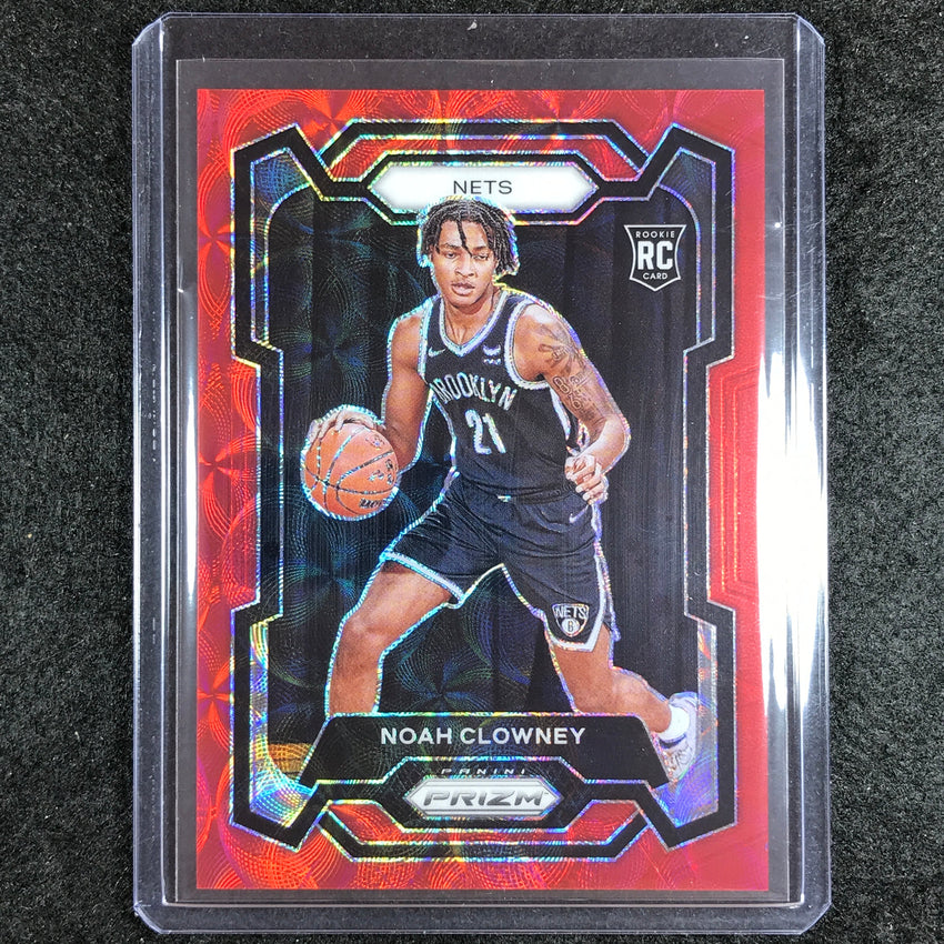 2023-24 Prizm NOAH CLOWNEY Rookie Choice Red 29/88 No. 165