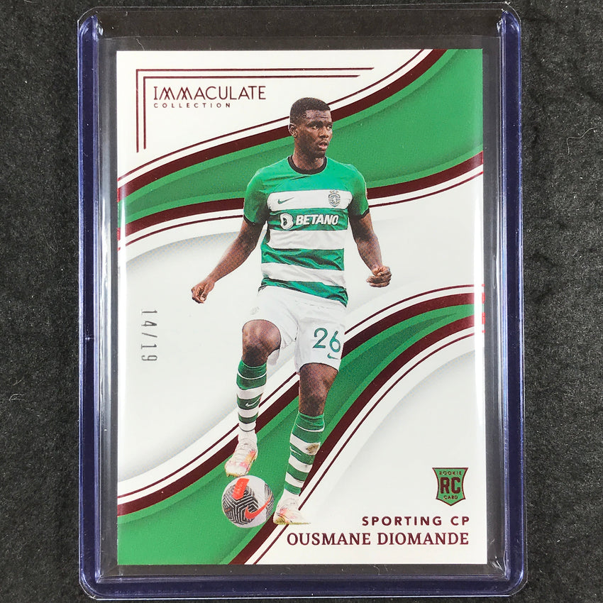 2023-24 Immaculate Soccer OUSMANE DIOMANDE Base Rookie Ruby Red 14/19 #89