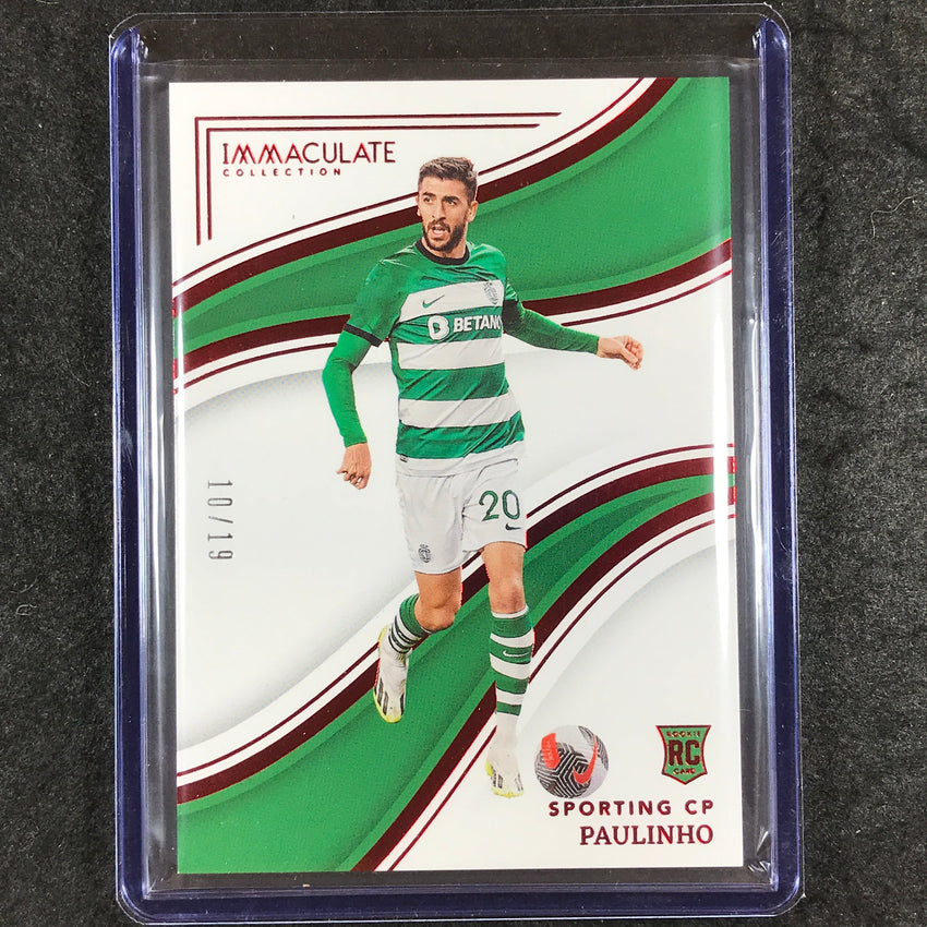 2023-24 Immaculate Soccer PAULINHO Base Rookie Ruby Red 10/19 #91