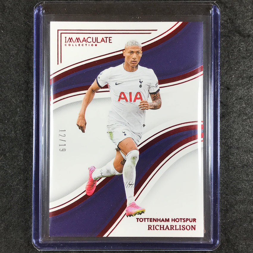 2023-24 Immaculate Soccer RICHARLISON Base Ruby Red 12/19 #235