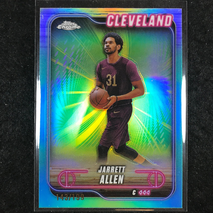 2024-25 Topps Chrome Basketball JARRETT ALLEN Aqua 143/199 #17