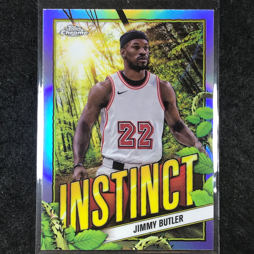 2024-25 Topps Chrome Basketball JIMMY BUTLER Instinct Refractor #19
