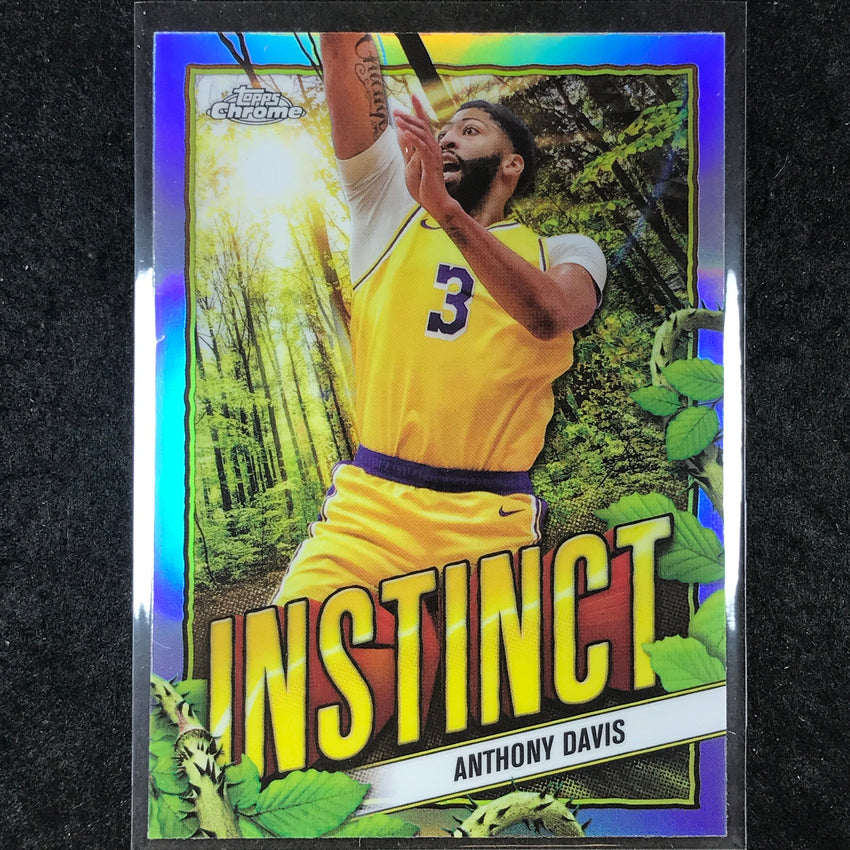 2024-25 Topps Chrome Basketball ANTHONY DAVIS Instinct Refractor #24