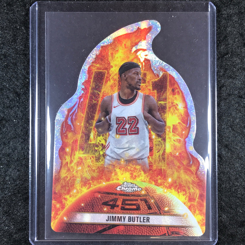 2024-25 Topps Chrome Basketball JIMMY BUTLER 451 Die-Cut SSP #10